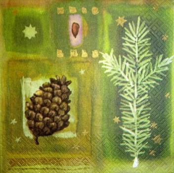 156 Christmas Flowers - 3-ply - Ambiente